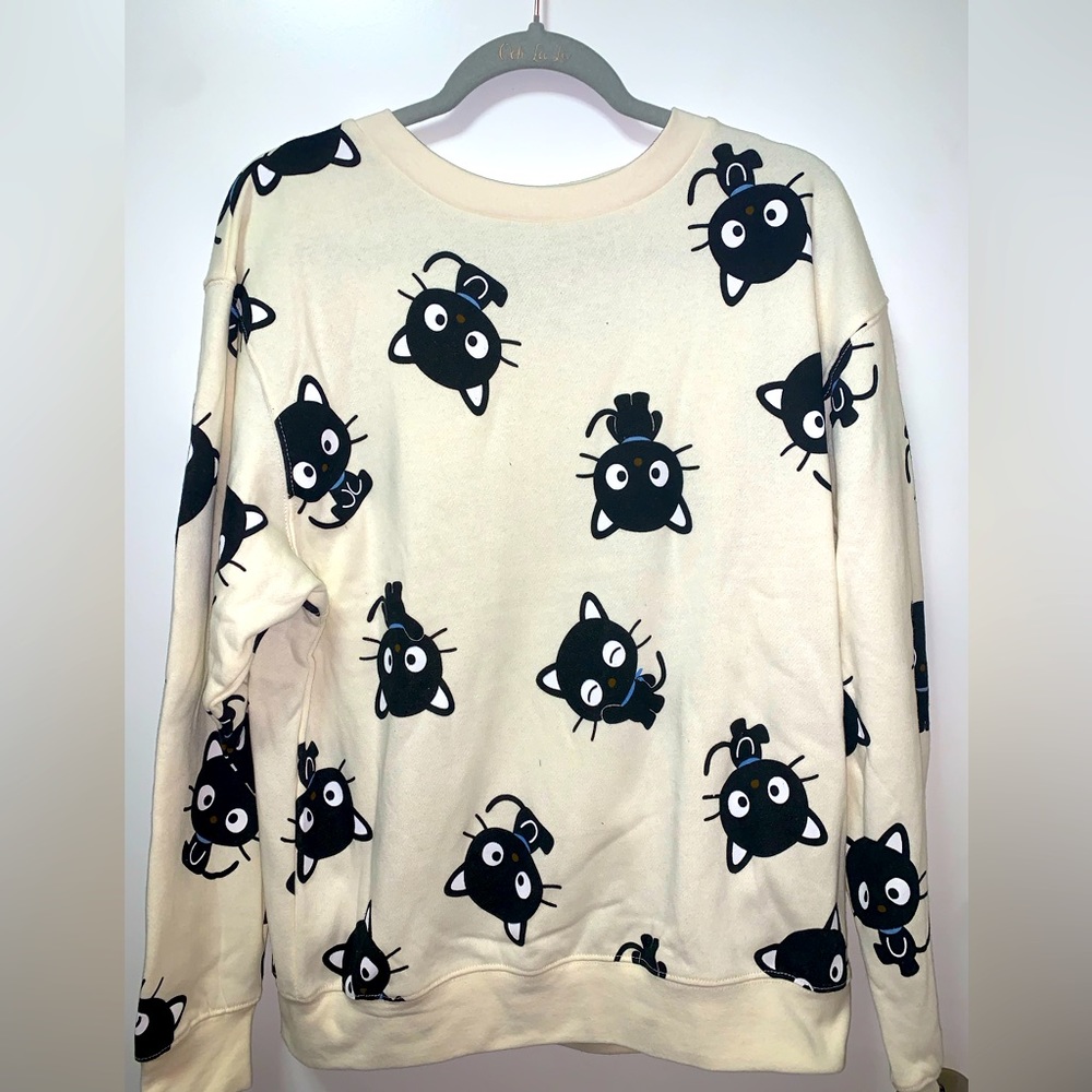 Hello Kitty Choco cat long-sleeve sweater